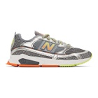 New Balance Silver X-Racer Sneakers