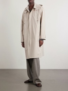 De Bonne Facture - Grandad Giant Mac Cotton Coat - Neutrals