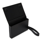 AMI Alexandre Mattiussi Black Small Slim Box Bag