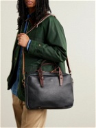 Bleu de Chauffe - Folder Vegetable-Tanned Full-Grain Leather Messenger Bag