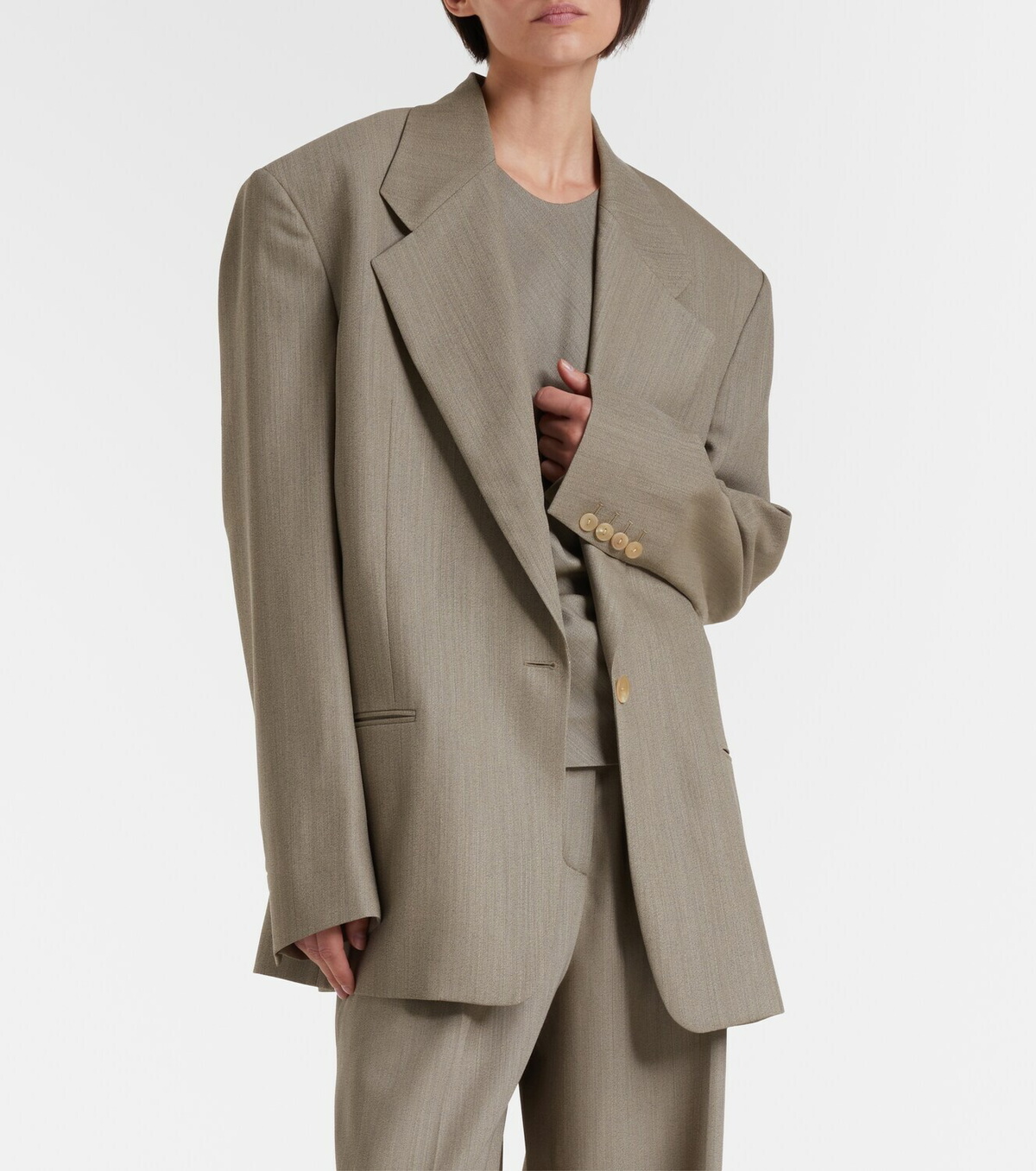 Calvin Klein Collection Avery wool-blend jacket