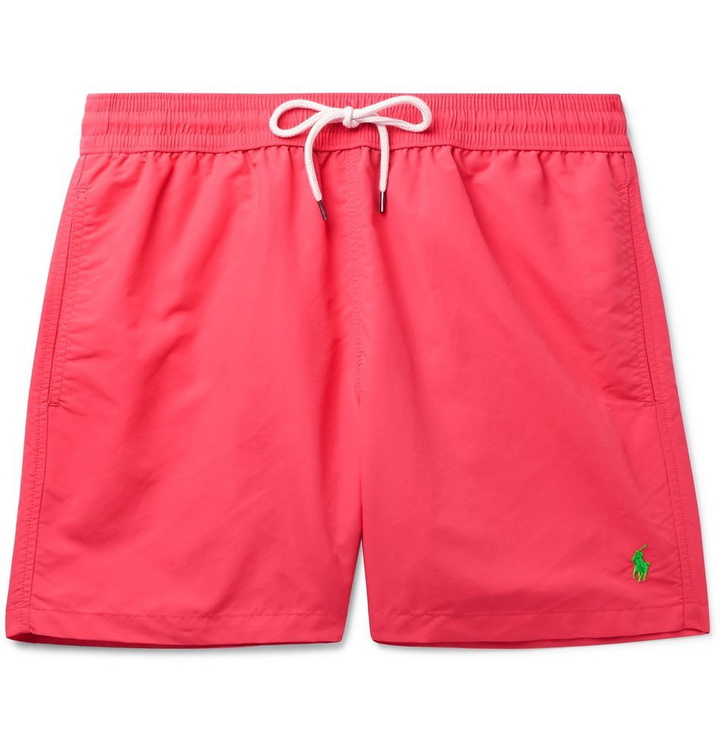 Photo: Polo Ralph Lauren - Traveller Mid-Length Swim Shorts - Men - Pink