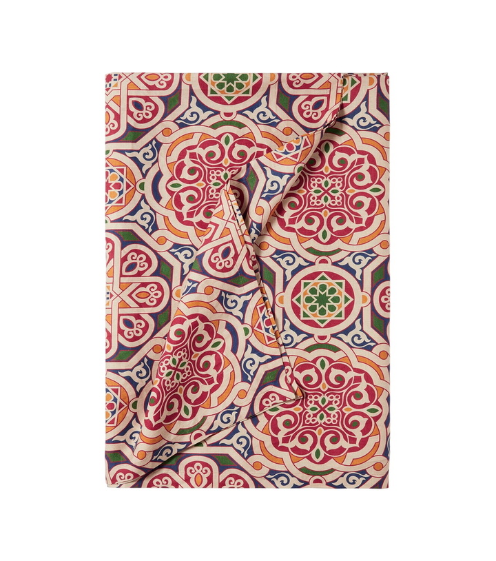 Photo: Cabana Catalina printed linen tablecloth