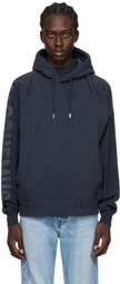 Jacquemus Navy 'Le Hoodie Typo' Hoodie