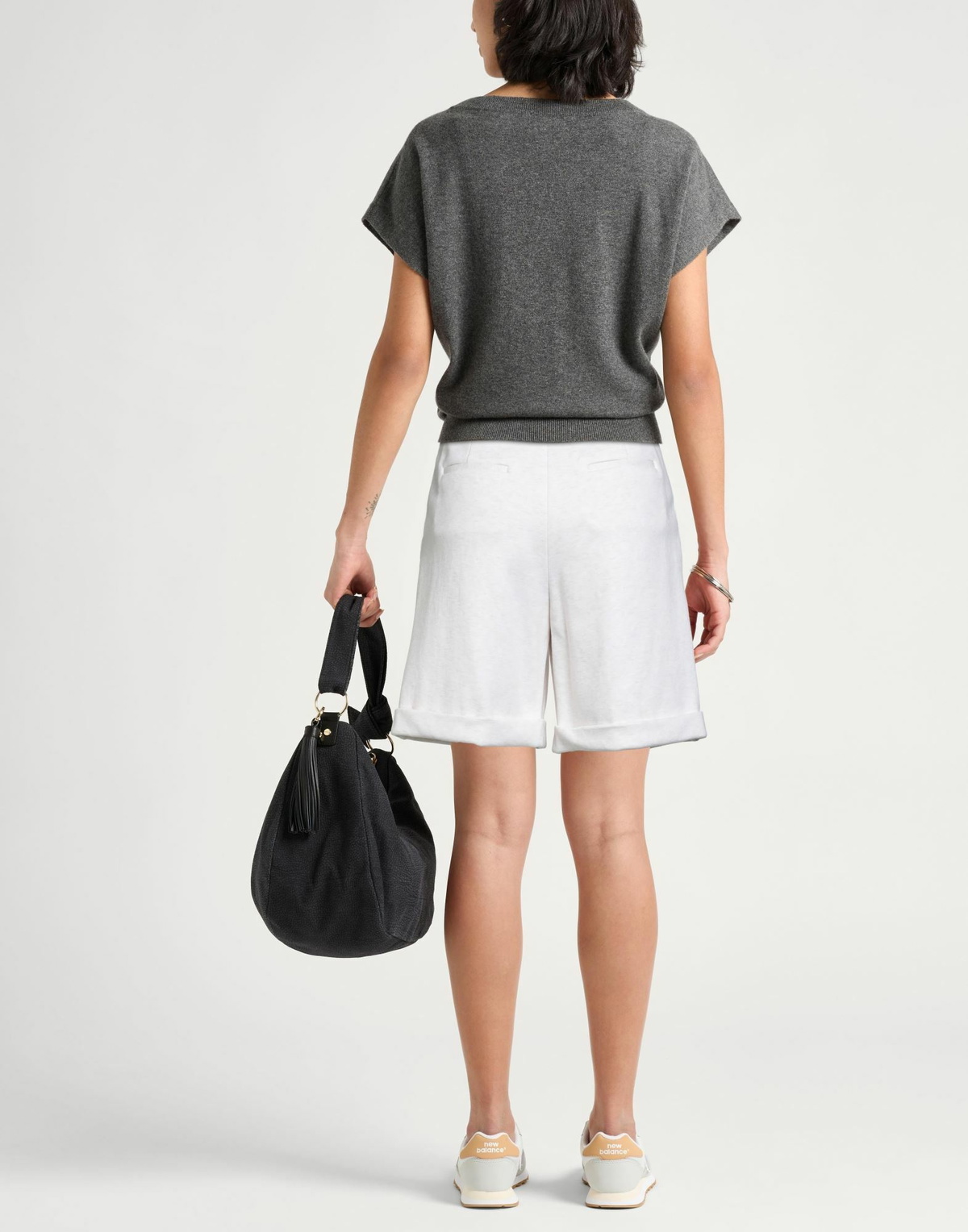 Peserico Womens Shorts & Bermuda Shorts Ivory