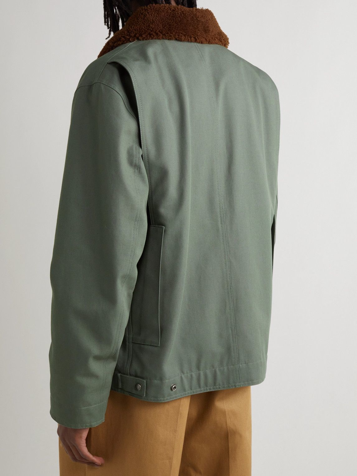 Loewe canvas discount jacket