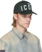 Dsquared2 Green Be 'Icon' Cap