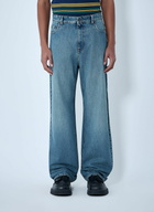 Miu Miu Wide-Leg Denim Jeans