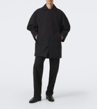 The Row Verna cotton poplin car coat