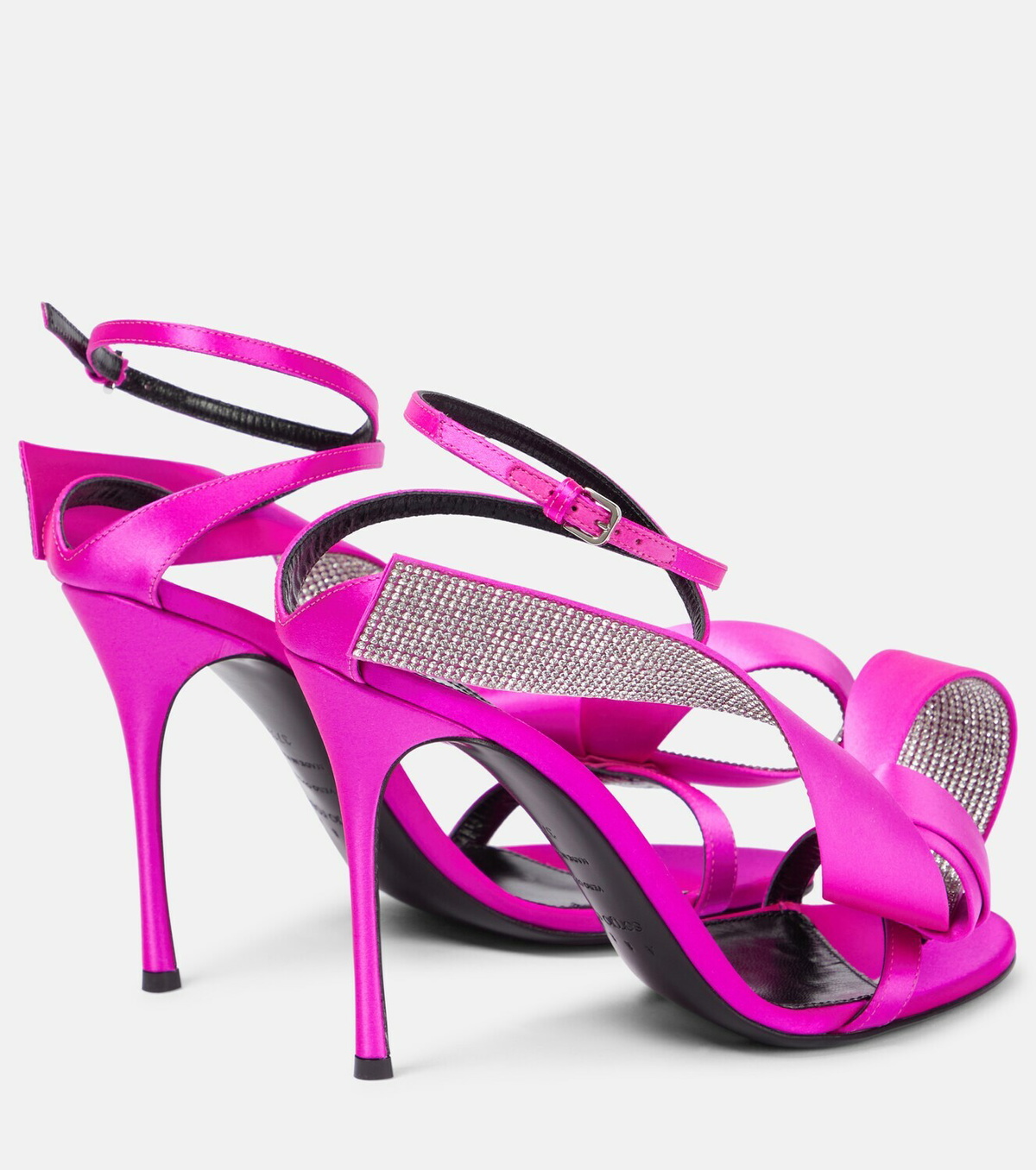 Sergio Rossi xAREAサンダル Marquise crystalembellished791217 Area - x Sergio Rossi Marquise crystal-embellished sandals AREA