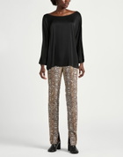 Manila Grace Womens Top in Black