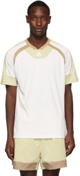 adidas Originals White & Beige Training T-Shirt