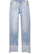 VETEMENTS - Bootcut Distressed Jeans - Blue