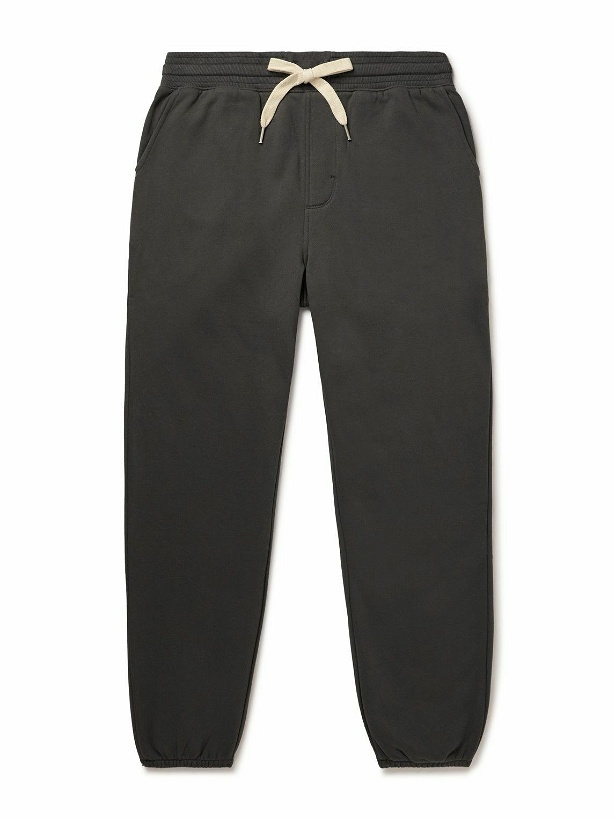 Photo: Outerknown - All-Day Tapered Organic Cotton-Blend Jersey Sweatpants - Gray