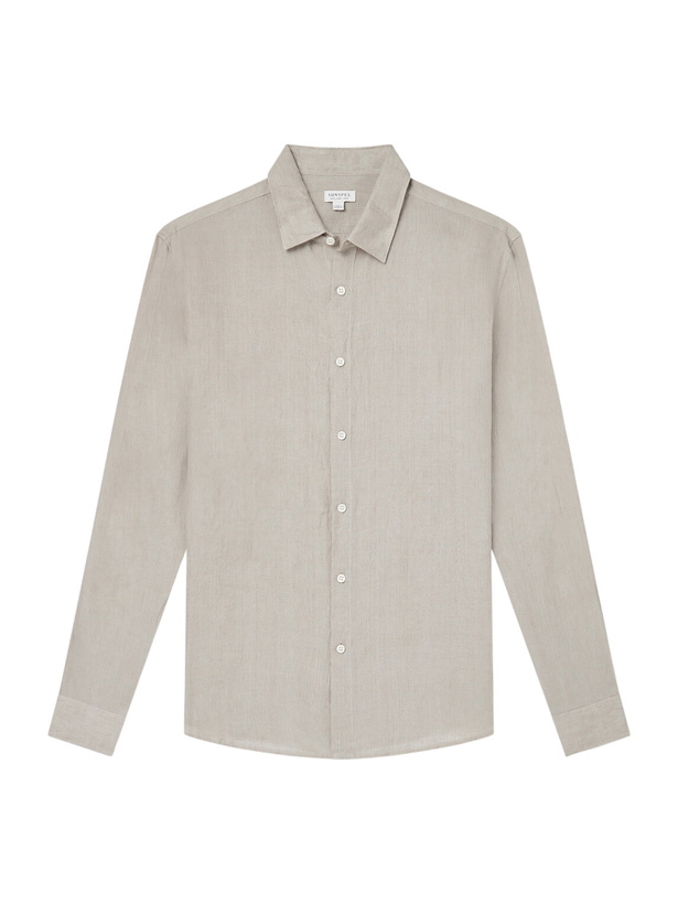 Photo: Sunspel - Linen Shirt - Neutrals