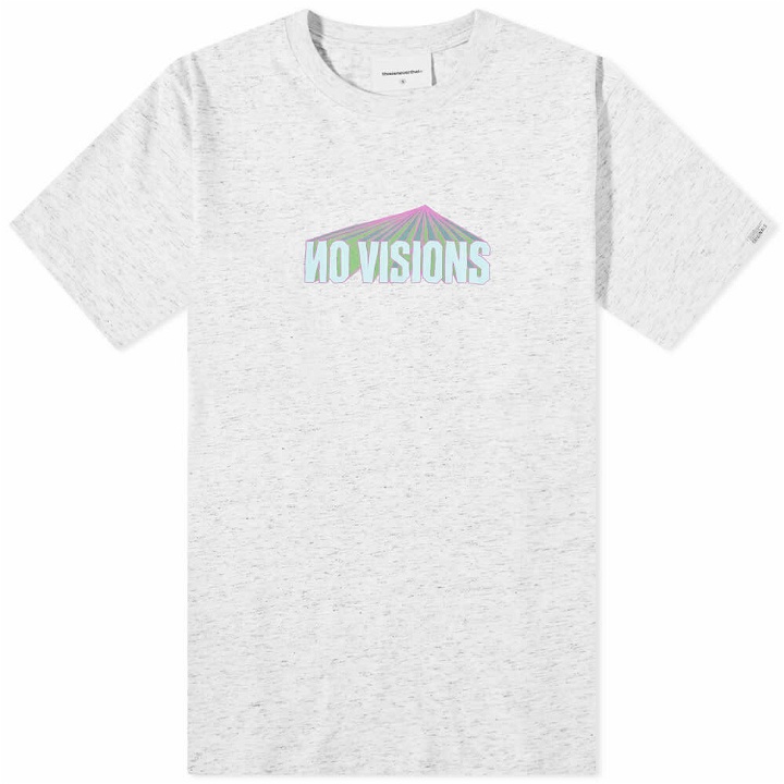 Photo: thisisneverthat Men's No Visions T-Shirt in Light Heather Grey