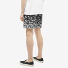 Purple Brand Men's All Round Patterned Short in Black