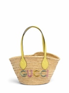 GUCCI Summer Raffia Tote Bag