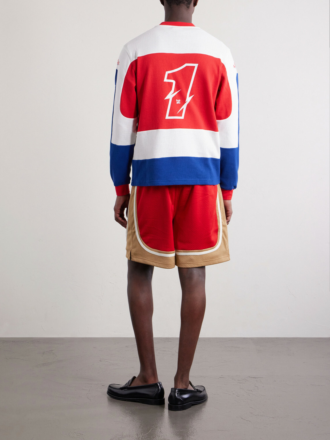 Aimé Leon Dore - Motocross Printed Cotton-Jersey T-Shirt - Red