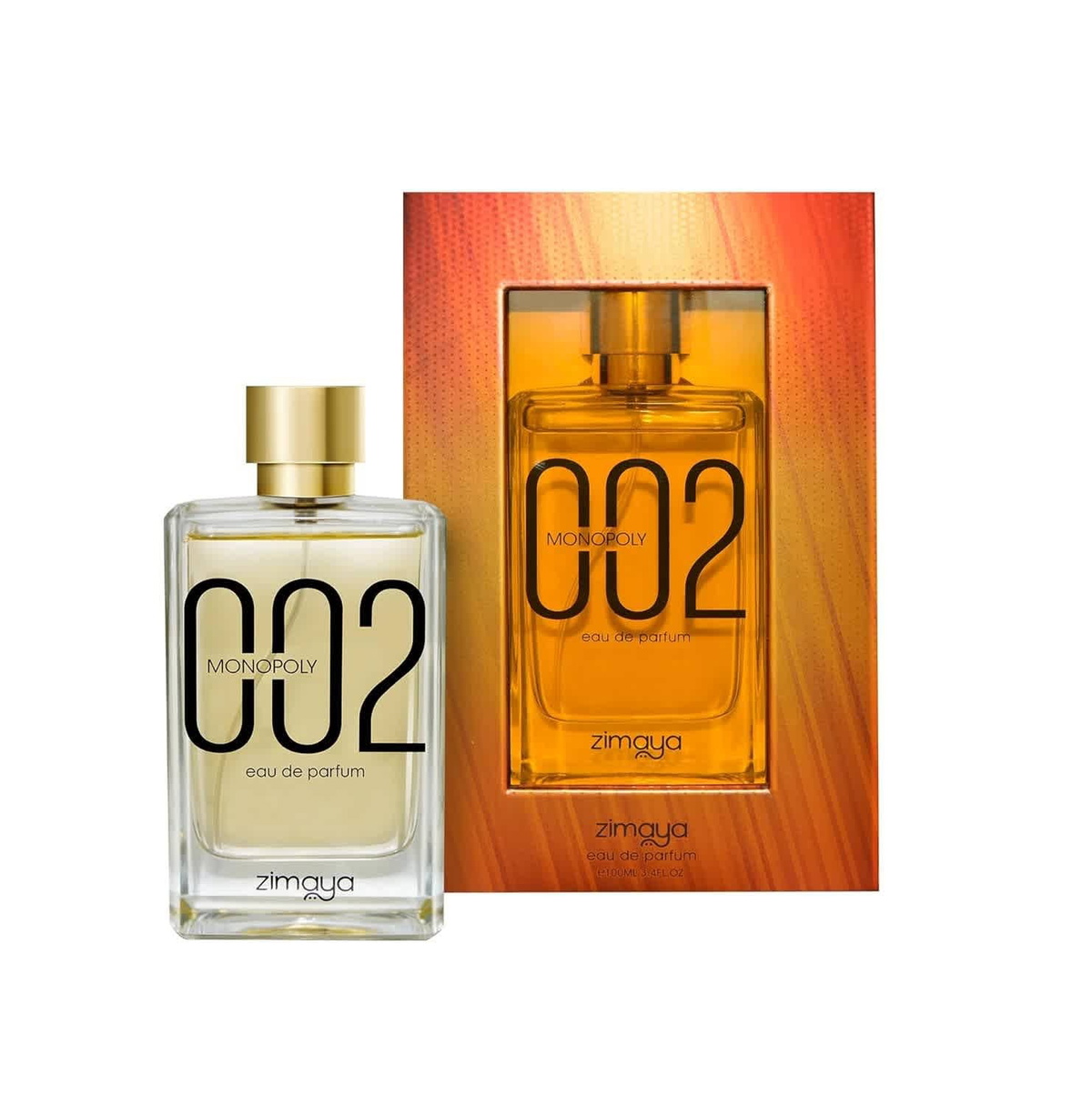 Zimaya Mens Monopoly 002 EDP Spray 3.4 oz Fragrances 6290171072799