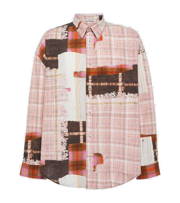 Photo: Acne Studios Printed cotton shirt