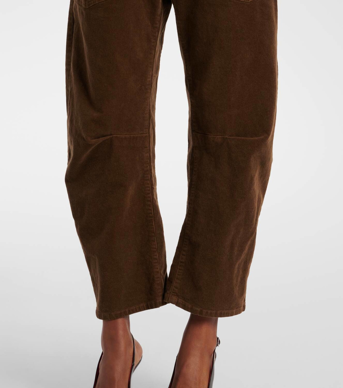 Nili Lotan Shon cotton-blend corduroy wide-leg pants