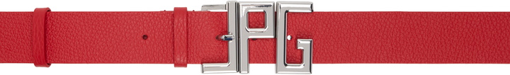 Photo: Jean Paul Gaultier Red 'The JPG' Belt