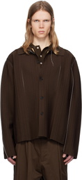 Camiel Fortgens Brown Viscose Cardigan