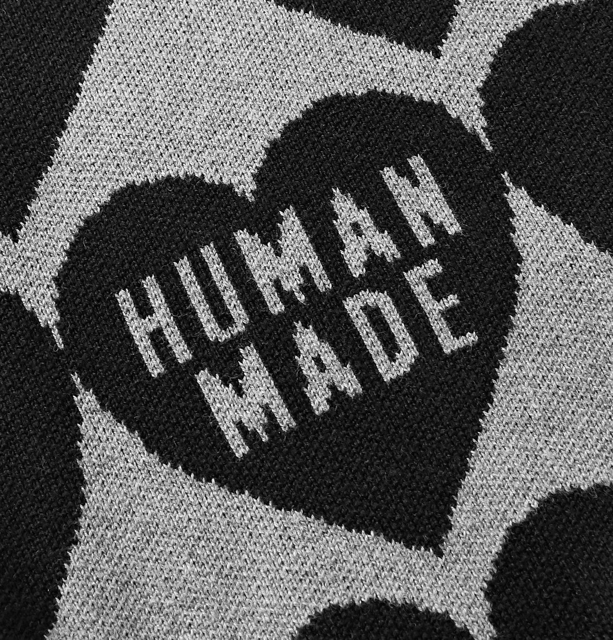 定番のクラシック human made SHAGGY KNIT LOGO BAND 【公式通販】