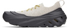 Crocs Beige & Black Echo Surge Sneakers