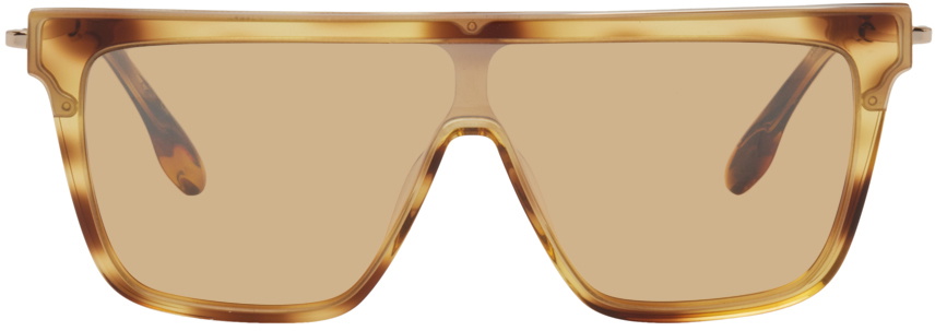 Victoria Beckham Tortoiseshell Shield Sunglasses Victoria  display picture 3