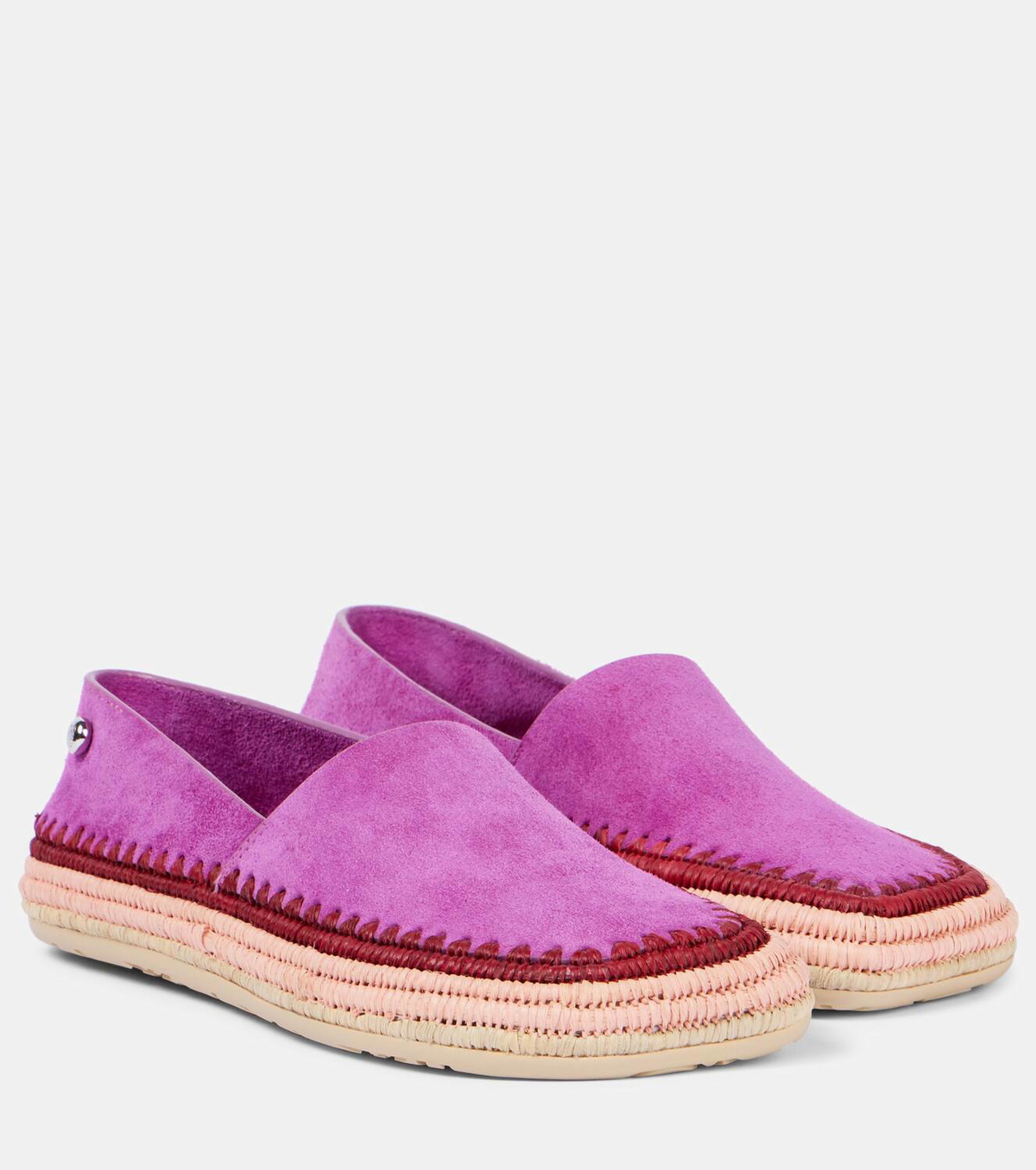 Loewe Paula's Ibiza Rio suede slip-on shoes Loewe