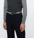 Loewe - Logo leather belt