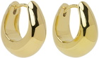 Tom Wood Gold Small Ice Hoop Earrings