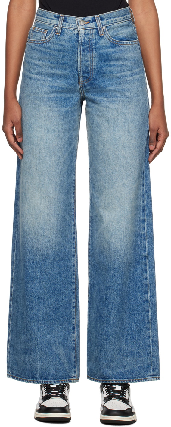 AMIRI Blue Wide Jeans Amiri