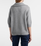 Lisa Yang Lailai cashmere and silk polo sweater