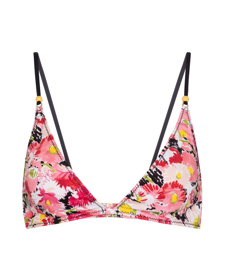Photo: Stella McCartney - Floral triangle bikini top