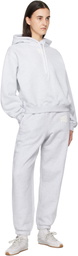 alexanderwang.t Gray Puff Logo Sweatpants