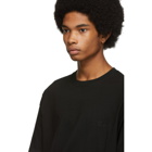 Raf Simons Black Bald Head Big Fit T-Shirt