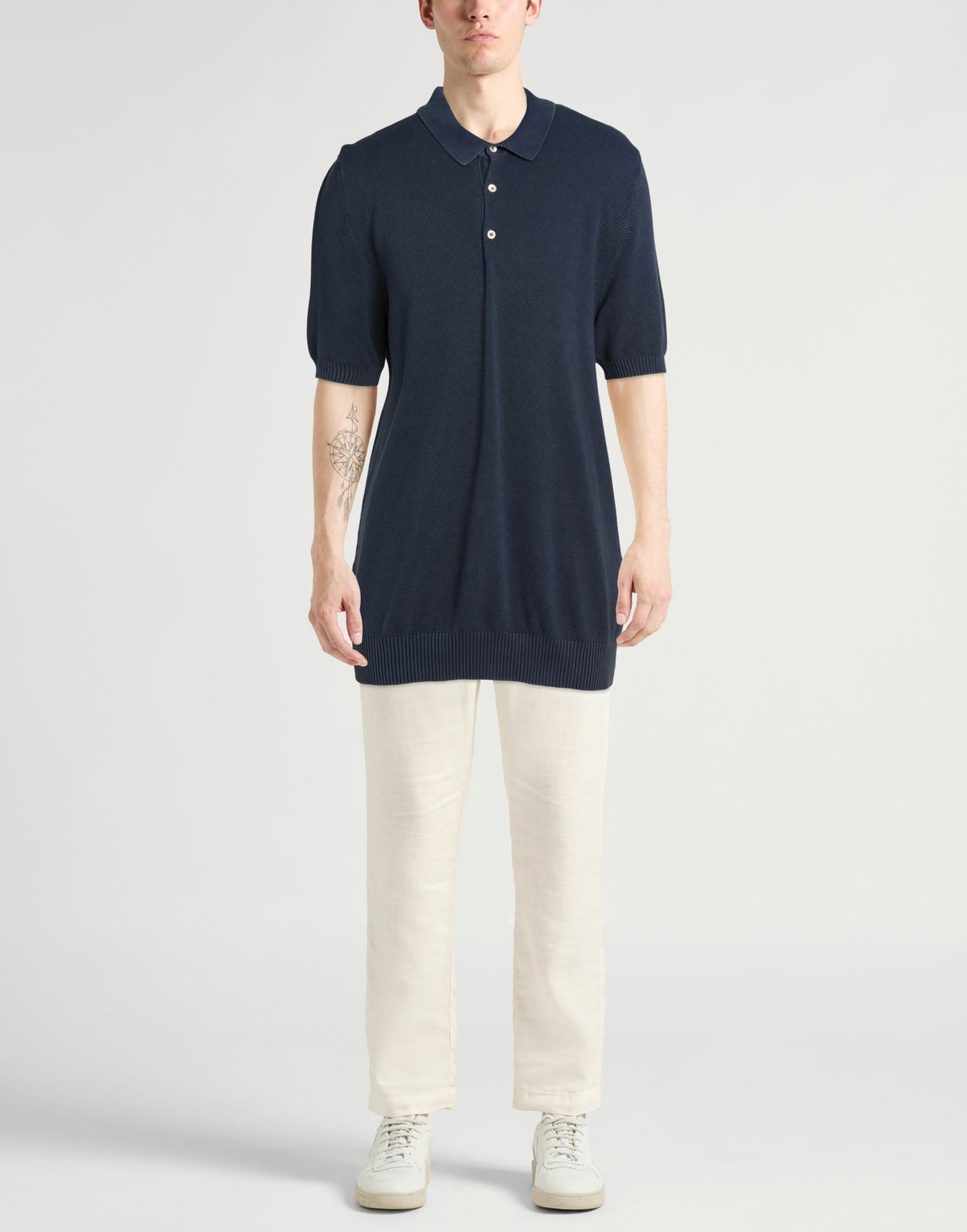 Boglioli Mens Sweater in Navy