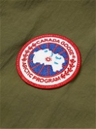 Canada Goose - Faber Logo-Appliquéd AcclimaLuxe Hooded Jacket - Green