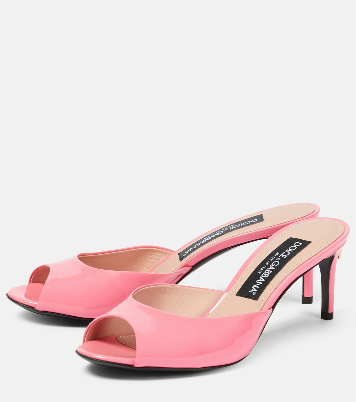 Dolce&Gabbana Patent leather mules Dolce & Gabbana