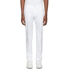 Boss White Stanino Trousers