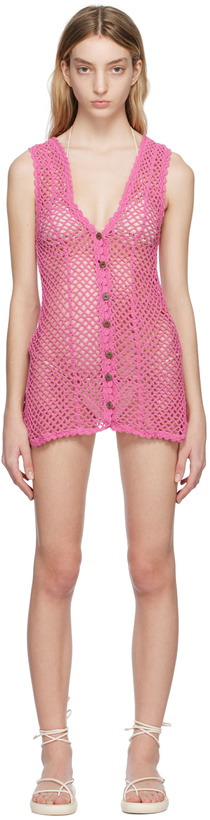 Photo: Akoia SSENSE Exclusive Pink Jala Minidress