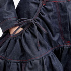 Cecilie Bahnsen Women's Gloria Denim Skirt in Indigo