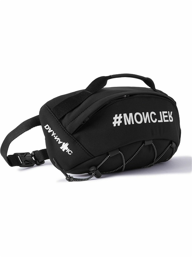 Photo: Moncler Grenoble - Logo-Appliquéd Shell Belt Bag