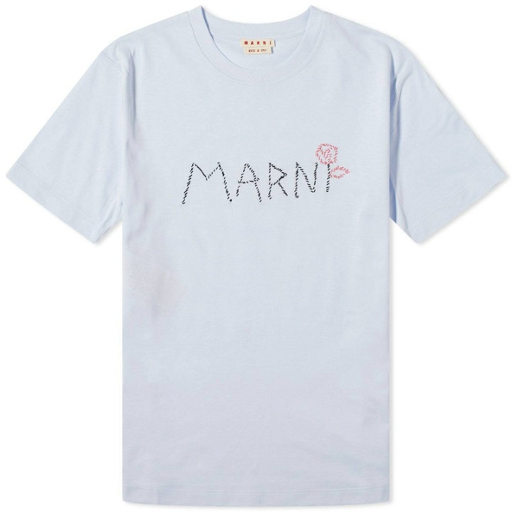 Photo: Marni Women's T-Shirt in Light Blue