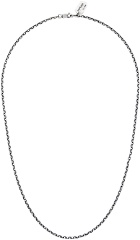 Yohji Yamamoto Silver Standard Chain Necklace