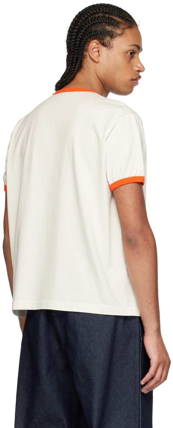 SUNNEI Off-White Cotton T-Shirt