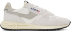 AUTRY Off-White Reelwind Low Sneakers